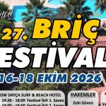 27. Briç Festivali 16-18 Ekim 2026